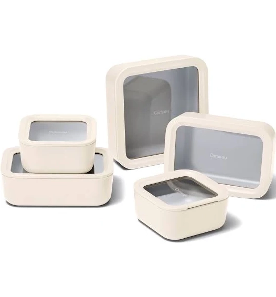 Caraway 13-Piece Glass Food Storage Set