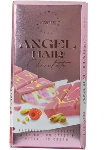 Beemax Angel Hair Raspberry Chocolate Bar