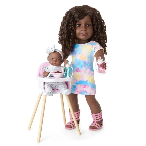 American Girl Little Bitty Baby Layette & High Chair Set