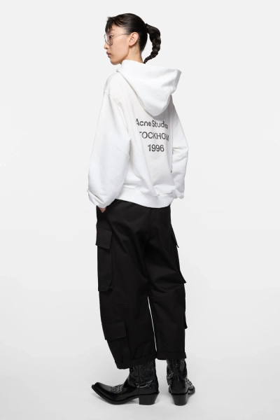 Fleece logo hoodie