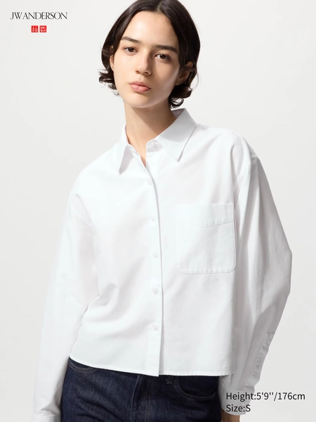 Unisex Oxford Boxy Shirt | UNIQLO UK