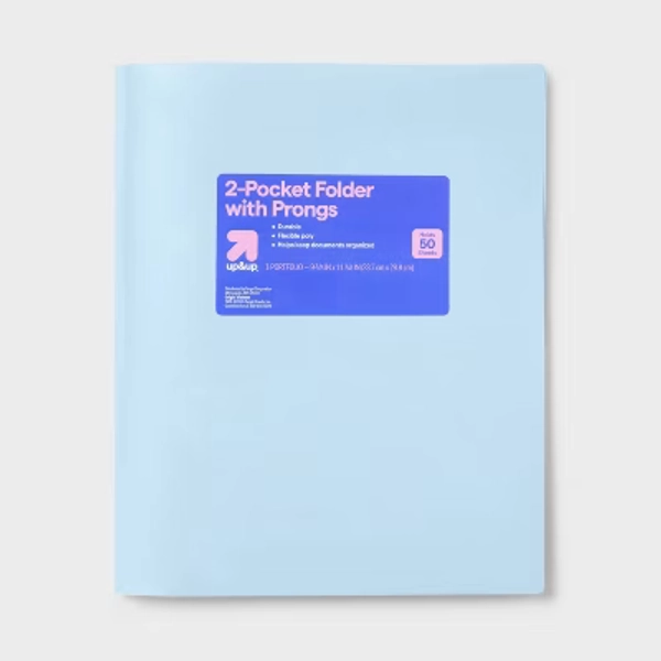 blue folder
