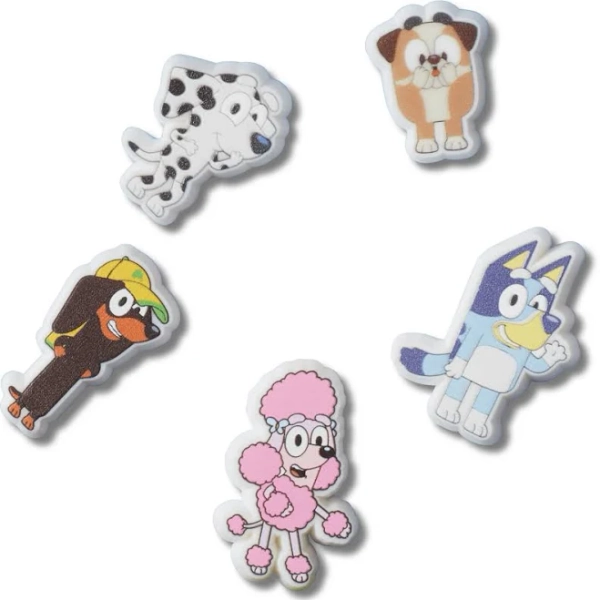 Crocs Bluey 5-Pack Jibbitz Shoe Charms
