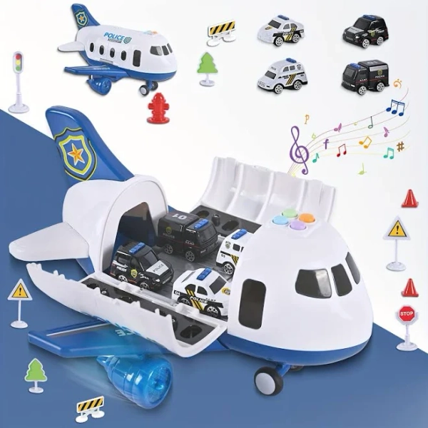 5in 1 Airplane Toys with Light And Sound