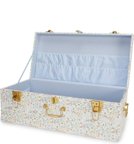 Edgehill Collection Medium Striped Keepsake Trunk