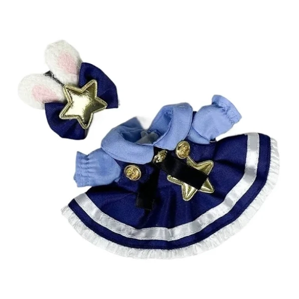 17CM Bulinbulin Labubu Doll Clothes Outfit Skirt Halloween Costumes Clothes Dolls Accessories