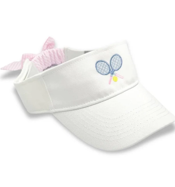 Bits & Bows Tennis Bow Visor