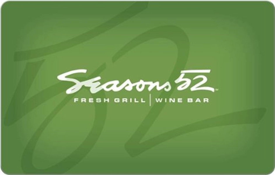 Seasons 52 - $50 Gift Card [Digital]