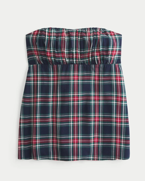 Easy Strapless Babydoll Top