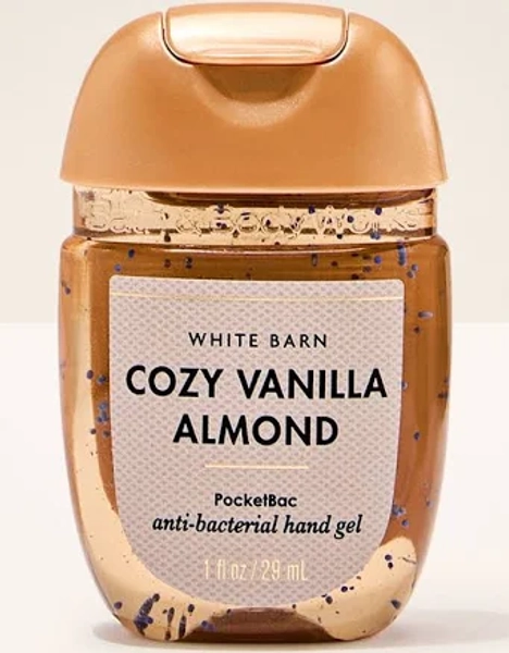 Bath & Body Works Cozy Vanilla Almond Pocketbac Hand Sanitizer
