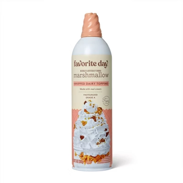 Marshmallow Whipped Dairy Topping - 13oz - Favorite Day: Whole Milk Fat