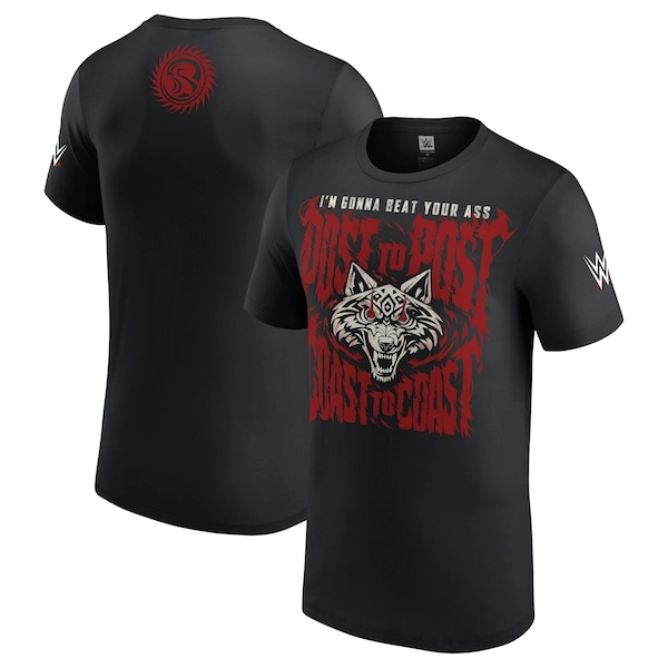 WWE Jacob Fatu I'm Gonna Beat Your Ass T-Shirt - Black - Mens