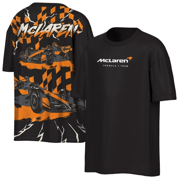 Men's Outerstuff Black McLaren F1 Team High Adrenaline T-Shirt