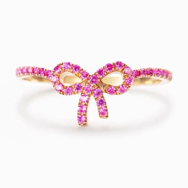 Pavé Bow Ring