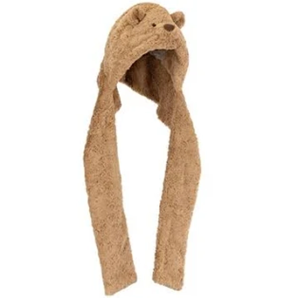 Jellycat Bartholomew Bear Bundlesnug Hat