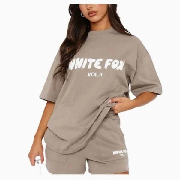 Whitefox Oversized T-Shirt and Shorts Set