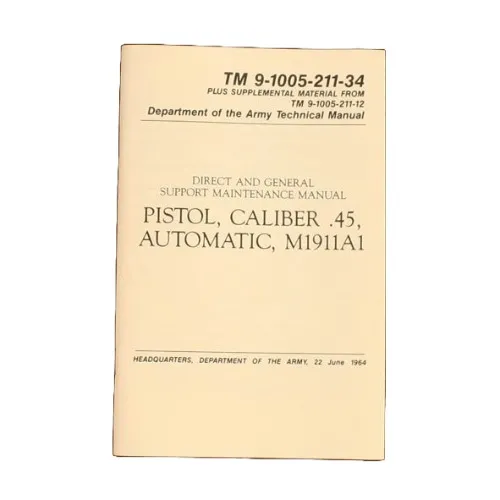 M1911 Manual
