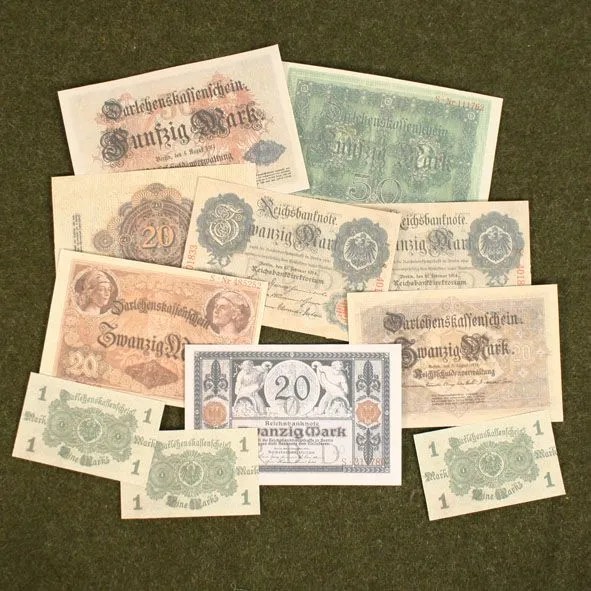 WW1 German Money
