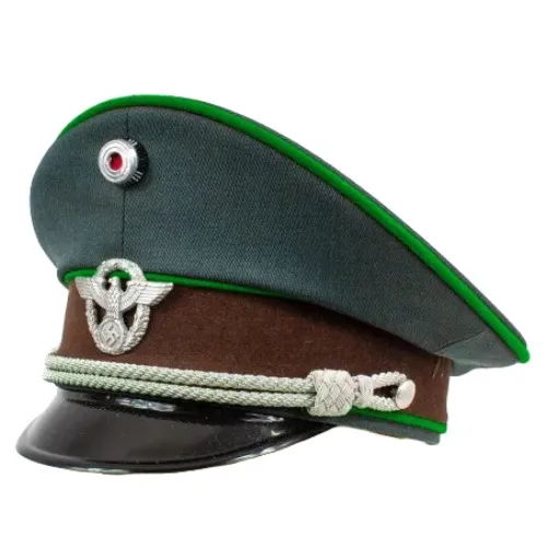 Ordnungspolizei Offizier Schirmmütze