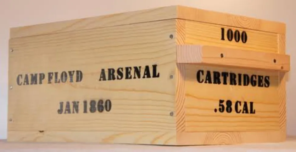 Camp Floyd .58 Ammo Crate