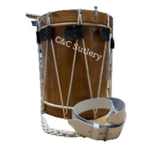 Rope-Tension Wood Marching Drum
