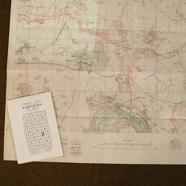 Map Maricourt
