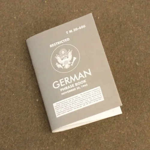 German Phrase Book