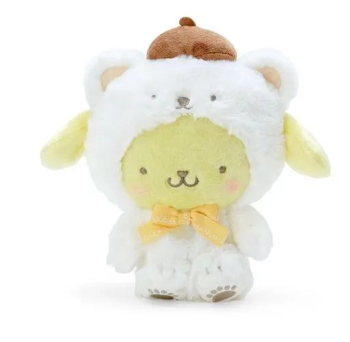 Sanrio Fluffy White Bear Plush