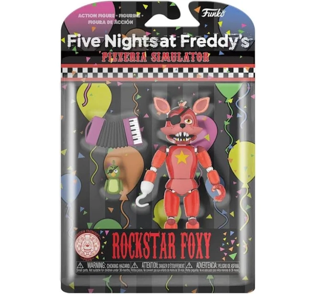 FUNKO Five Nights at Freddy's Pizza Simulator Rockstar Foxy Action Figure