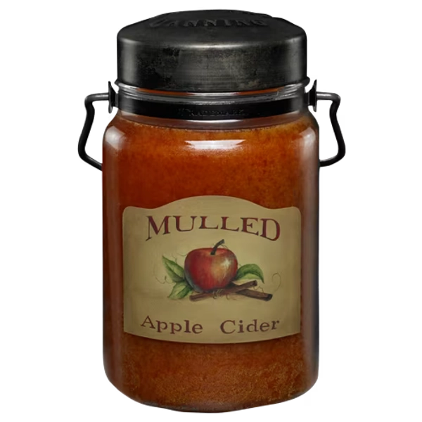 McCall's Mulled Apple Cider Classic Jar Candle
