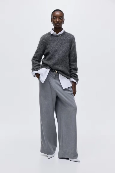 Mohair-blend jumper