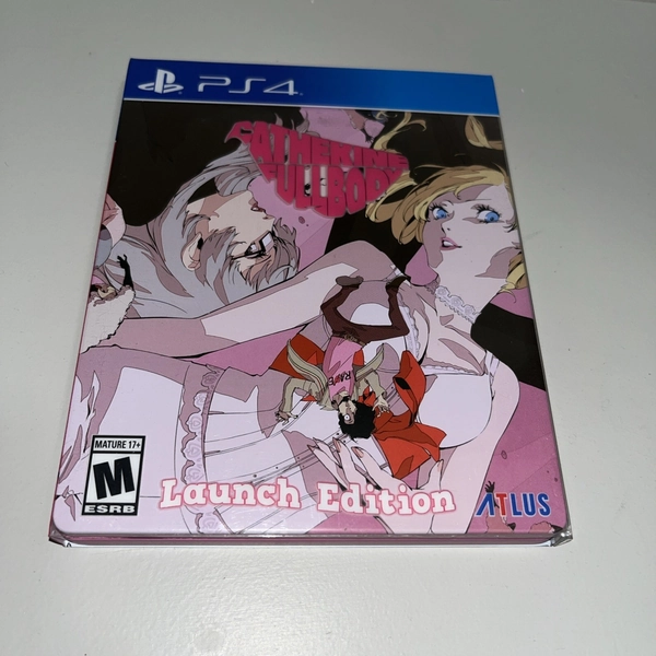 Catherine Full Body Launch Edition PS4 Steelbook Game Disc Atlus PlayStation 4