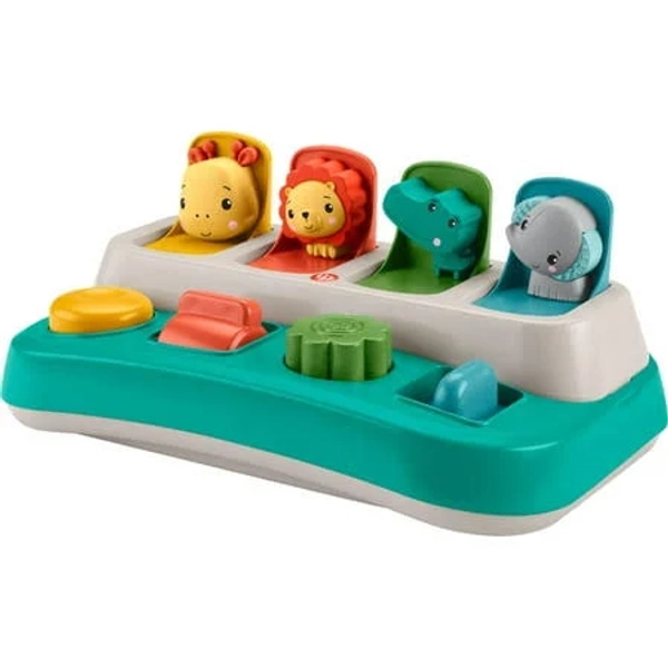 Fisher-Price Busy Buddies Pop-Up Infant Fine Motor Toy