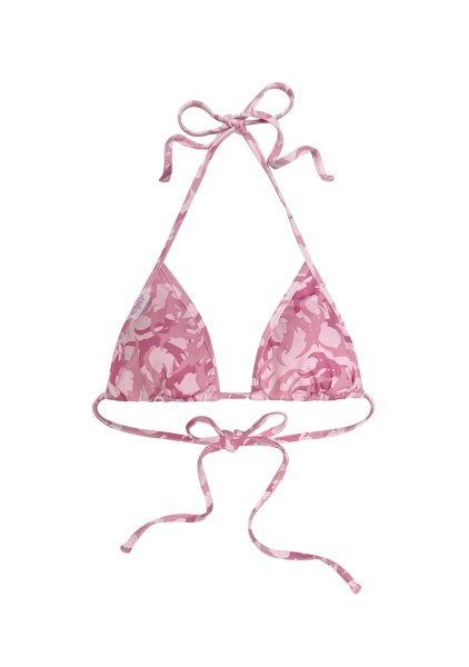 BLADE CAMO BIKINI TOP PINK