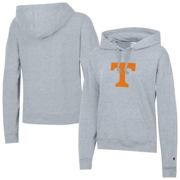 Tennessee Volunteers Champion Women's Powerblend Fleece Hoodie - Gray
