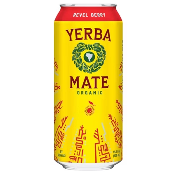 Guayaki Yerba Mate Revel Berry - 15.5 fl oz Can