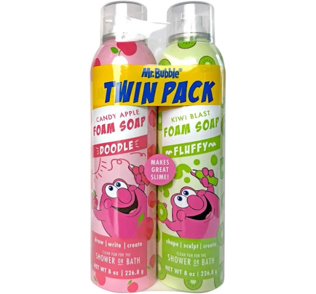 Mr. Bubble Foam Soap Twin Pack