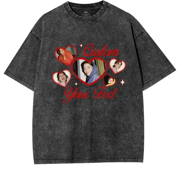 Y2k Valentine's Day Washed Tee