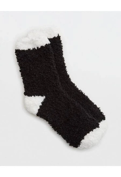 Aerie Women's Fuzzy Crew Socks