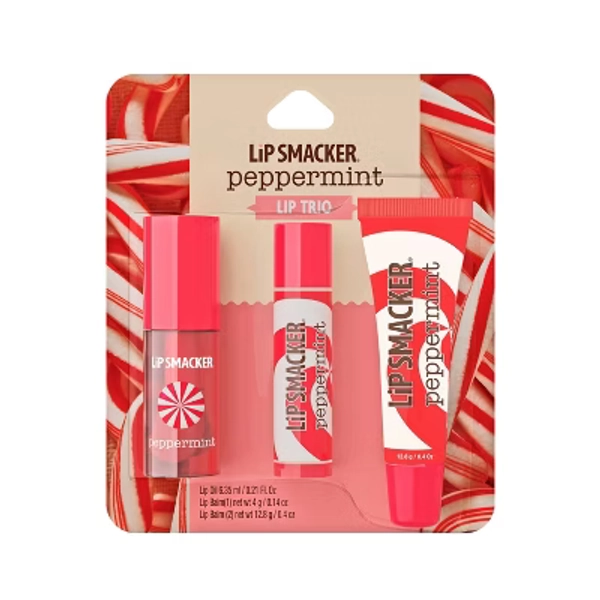Lip Smacker Peppermint Holiday Lip Trio