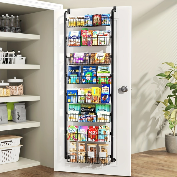 door pantry organizer home kitchen temu - Temu