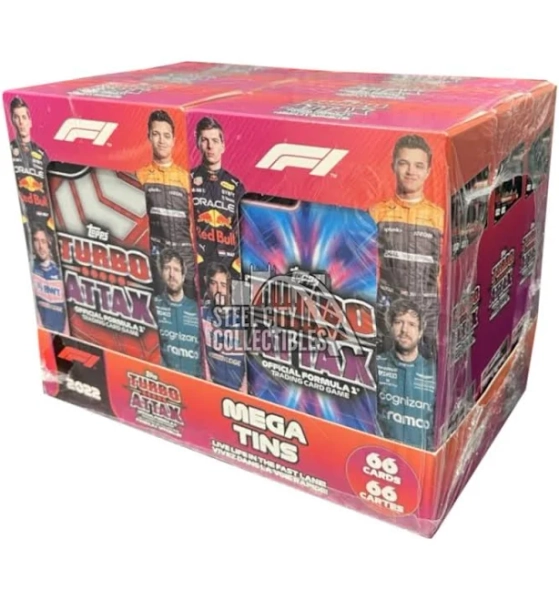 Topps Formula 1 F1 Turbo Attax Mega Tins