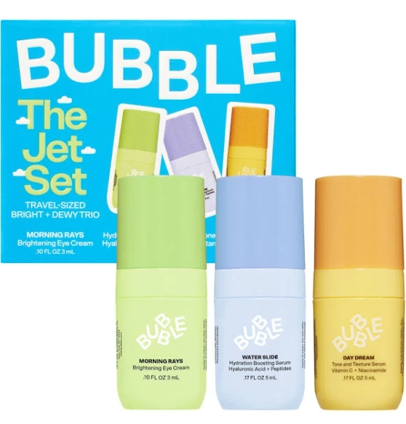 Bubble Skincare The Jet Set Mini Serums Kit
