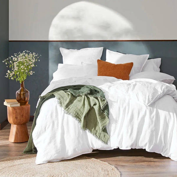 Milano Linen Quilt Cover - QUEEN SIZE doesnt have to be this one