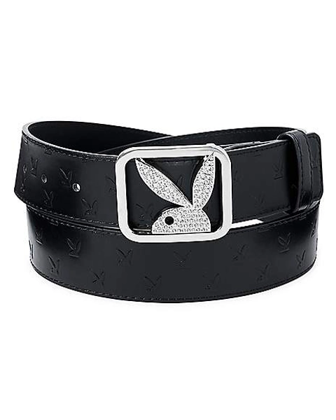 Black Half Playboy Bunny Belt