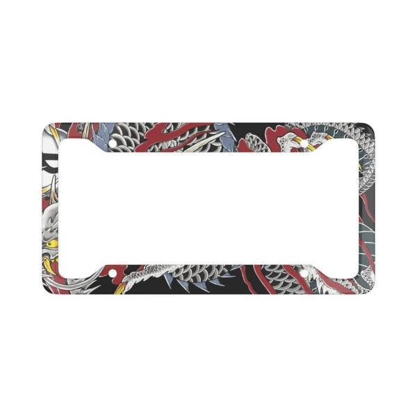 kiryu dragon irezumi license plate frame