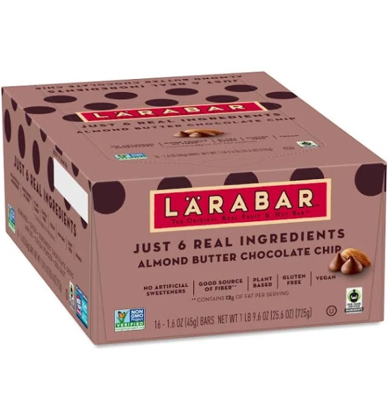 Larabar Almond Butter Chocolate Chip Bars