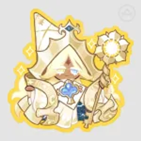Awakened Pure Vanilla Cookie Glossy Sticker by Saladcreem - ACGGOODS