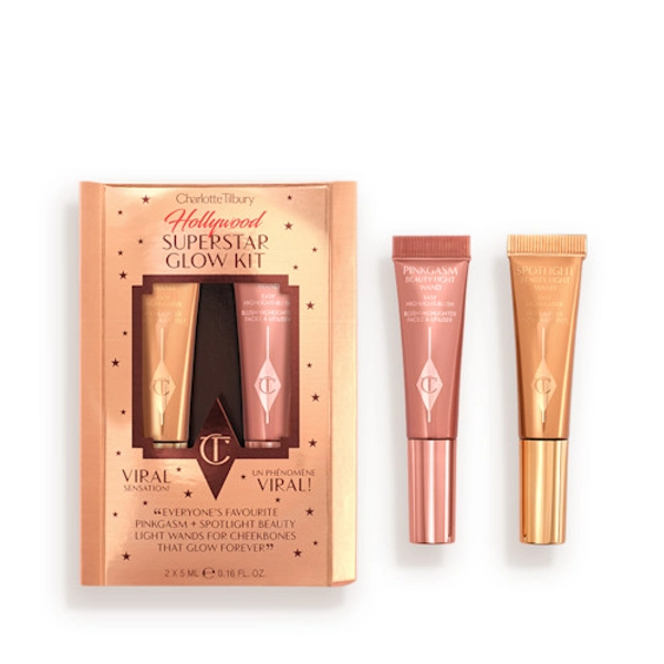 HOLLYWOOD SUPERSTAR GLOW KIT - TRAVEL SIZE CHEEK KIT