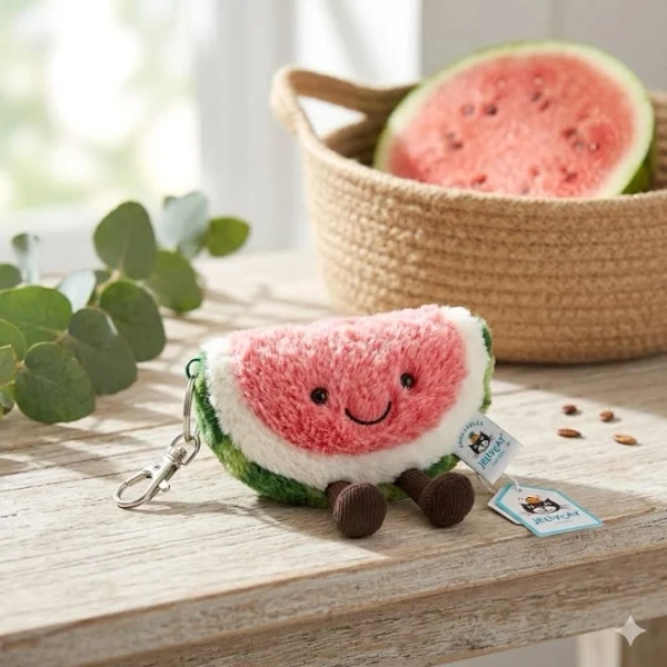 Jellycat Amuseables Watermelon Bag Charm